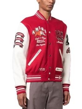 Amiri bones jacket mens black streetwear