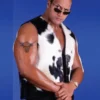 Final Boss Leather Vest inspired by The Rock, tough look with clean finish.