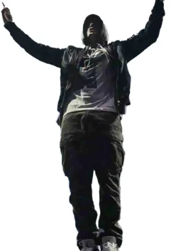 Forever Eminem Black Bomber Jacket