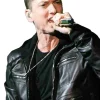 Grammy Awards Eminem Black Leather Jackets