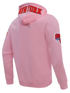 Knicks men’s hoodie with embroidered logo