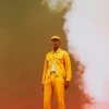 Shop Tyler The Creator Sugar On My Tongue yellow costume set featuring matching jacket and pants perfect outfit for fans.