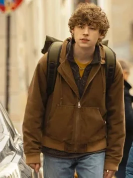 Van Crosby The Family Plan 2 Brown Jacket in relaxed style, perfect for casual outings