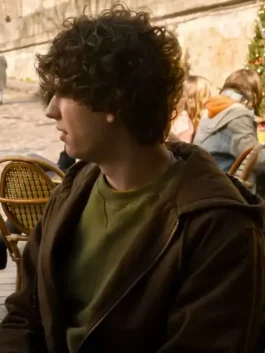 Van Crosby The Family Plan 2 Brown Jacket shown in outdoor scene, versatile and stylish