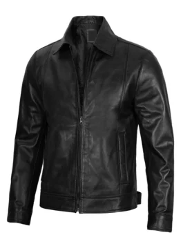 black-leather-jacket