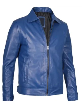 blue-leather-jacket