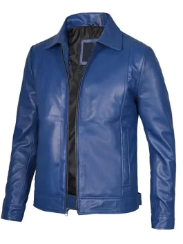 blue-leather-jacket