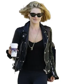 Black Biker Leather Jacket for men stylish wear