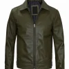 dark-green-leather-jacket