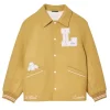 le-fleur-yellow-varsity-jacket