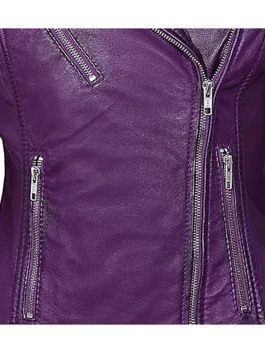 womens-purple-leather-biker-jacket