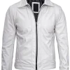 White Leather Jacket