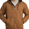 Fanum AMP YouTuber brown jacket street style. Fanum brown streetwear jacket with a cap, perfect for a casual look.