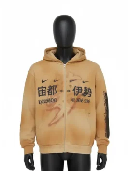 Travis Scott Cactus Jack Nike Houston To Ise Mie Zip Hoodie