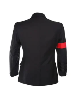 Michael Jackson Informal Bad Buckle Black Blazer Jacket