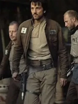 The iconic Captain Cassian Andor Jacket as seen in the hit movie Rogue One.