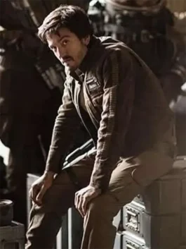 A stylish Captain Cassian Andor Jacket featuring high-quality stitching and a warm lining.