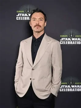 Front view of the Skeleton Crew 2023 Blazer showing the high-quality fabric and lapels.