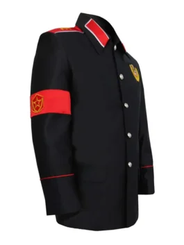 Michael Jackson CTE Military Black Cotton Jacket