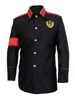 Michael Jackson CTE Military Black Cotton Jacket