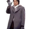 Michael Jackson Street King Gray Wool Coat