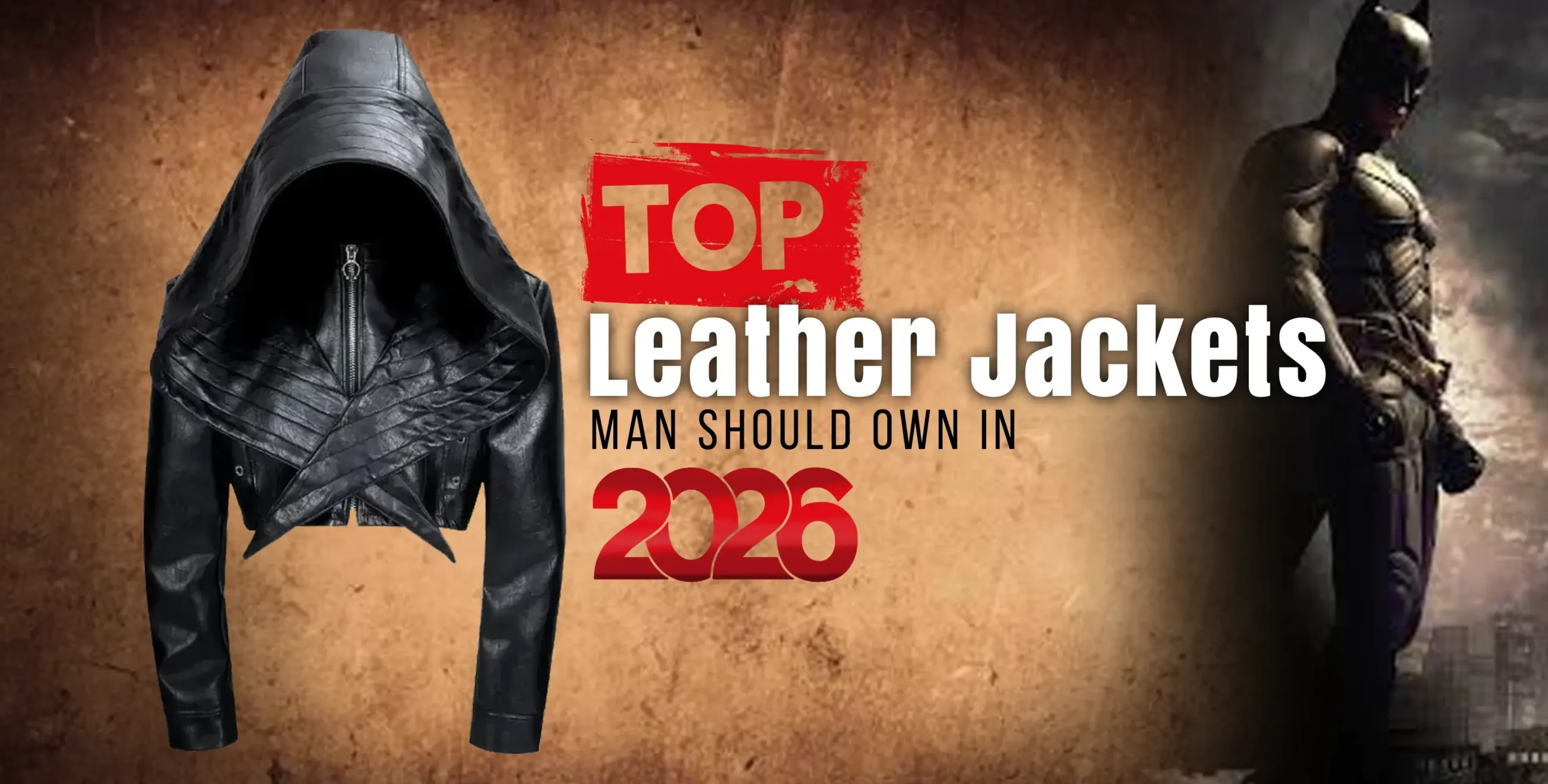 Top Leather Jackets Every Man Should Own in 2026