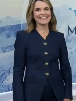 Savannah Guthrie Denim Blazer FR