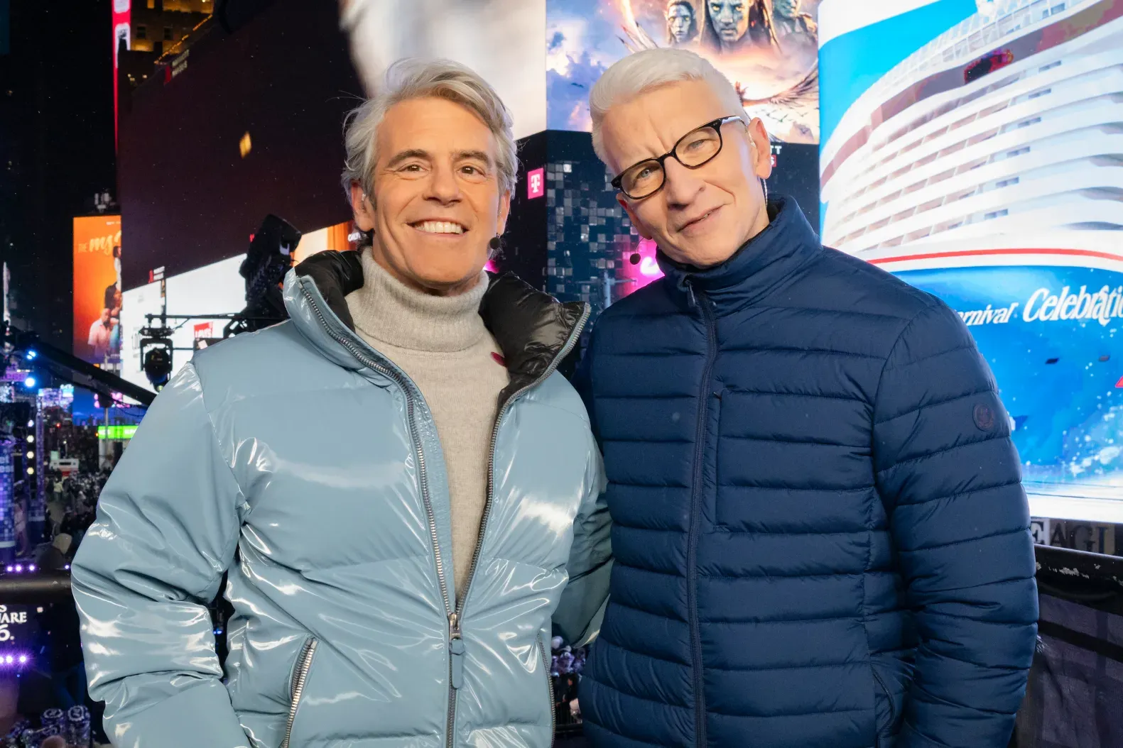 Andy Cohen and Anderson Cooper's CNN NYE show