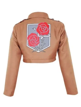 Garrison Regiment Cotton Jacket featuring a durable canvas build and the iconic rose emblem on the back.