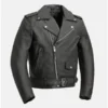 Daniel Black Biker leather Jackets