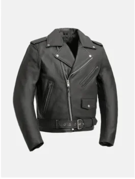 Daniel Black Biker leather Jackets