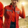 Georgina Campbell Orange Vest AJ