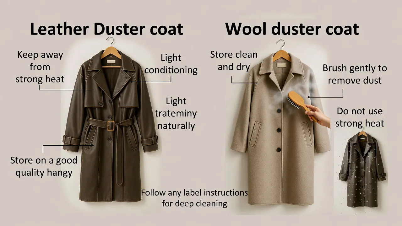 How to Care for a Duster Coat