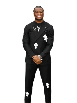 Milroe Chrome Hearts Suit BK