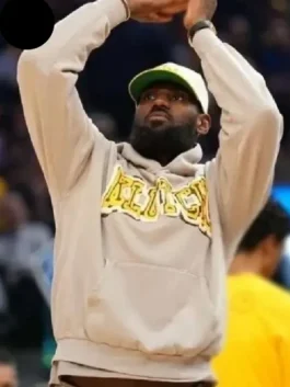 LeBron James Klutch Beige Hoodie AJ