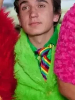 Luche Green Fur Coat full-length fit by America Jackets.