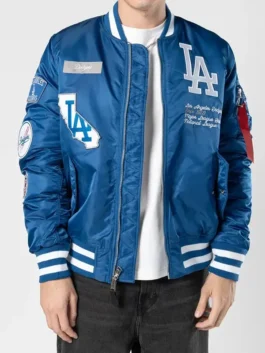Los Angeles Dodgers Bomber Jacket AJ