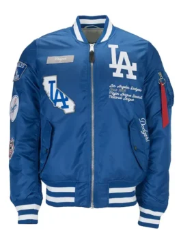Los Angeles Dodgers Bomber Jacket AJ