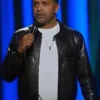 Mike Epps Black Leather JKT AJ