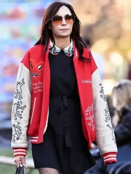 Famke Janssen Varsity Jacket ST