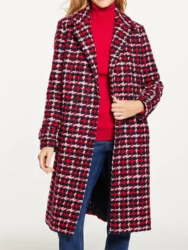 Dylan Dreyer Tweed Coat AJ