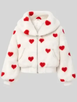 Valentine Heart Fur Jacket AJ
