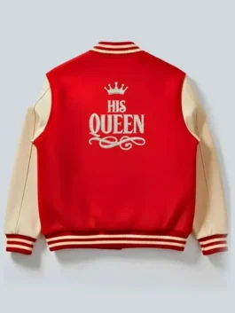 Her King His Queen Varsity Jacket VW
