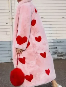 Valentines Day Heart Coat FR