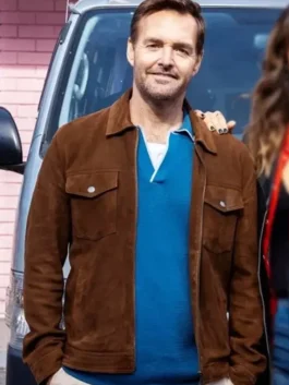 Will Forte Sunny Nights Jacket featuring a premium utilitarian silhouette and a high-status cinematic profile in a rugged earth-toned finish.