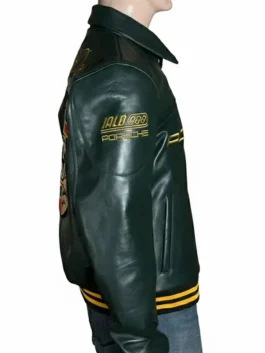 Aime Leon Dore × Porsche 993 Leather Jacket Side