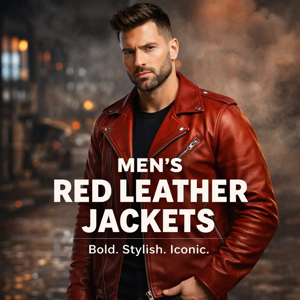 Red Leather Jackets
