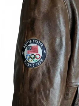Winter Olympics Team USA Brown Jacket