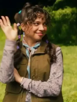 Best Medicine 2026 Elaine Denton Vest in a rich green with professional grade hardware and utility pockets.