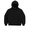 Classic Fleece Hoodie in a deep black finish with professional grade tailoring and a sturdy hooded design.